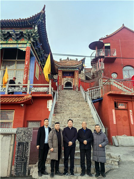 安阳市政协副主席刘鸿民一行:赴林州白云山调研古建筑与传统文化